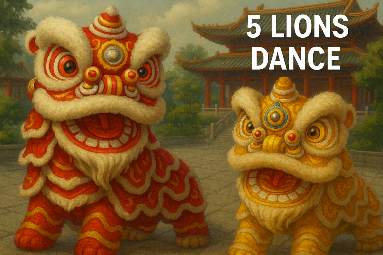 5 Lions Dance 2025